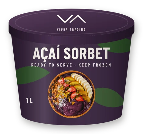 Sorbete de açaí